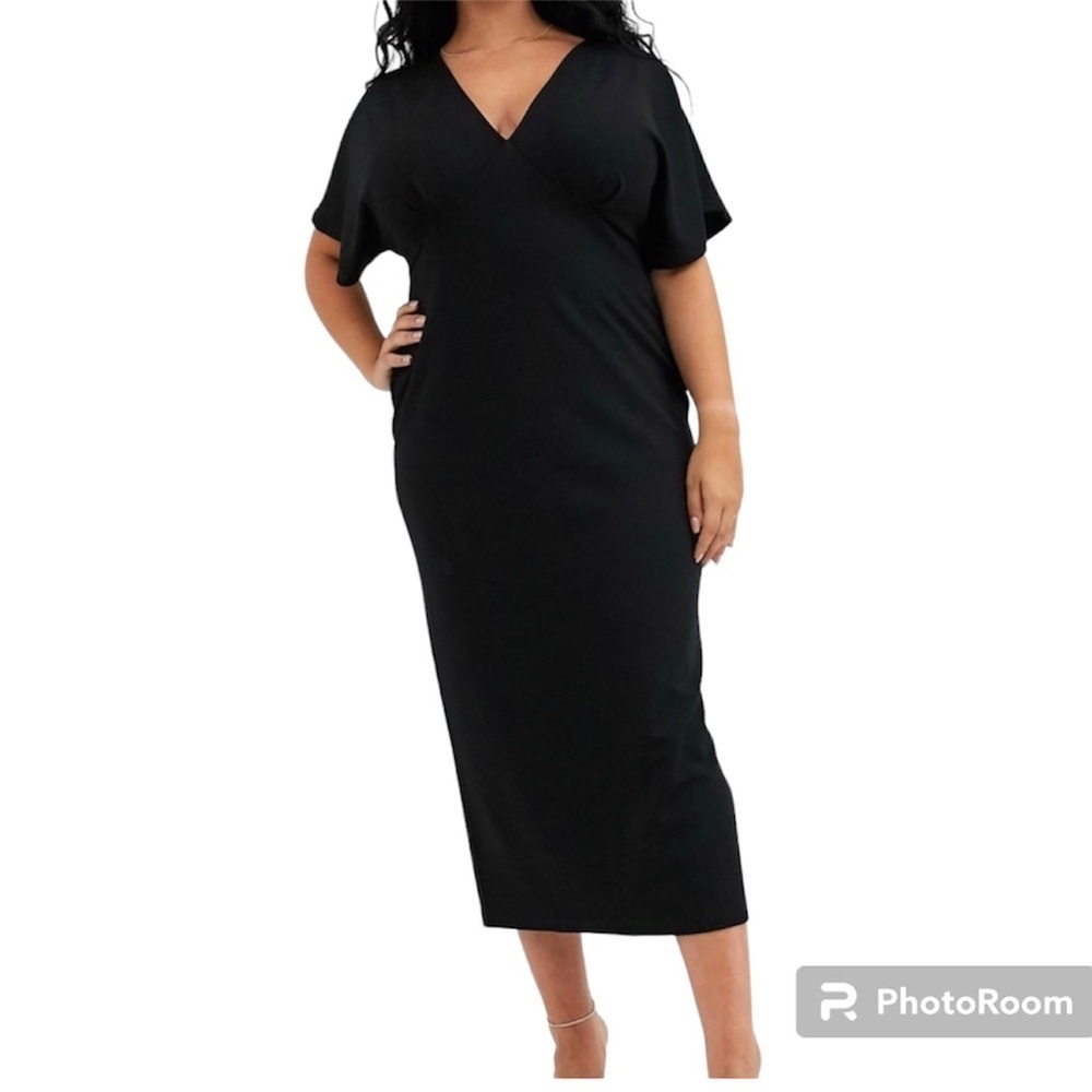 ASOS bat wing scuba dress size 2